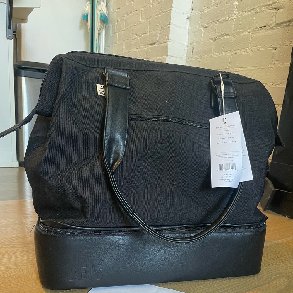Beis Convertible Mini Weekender